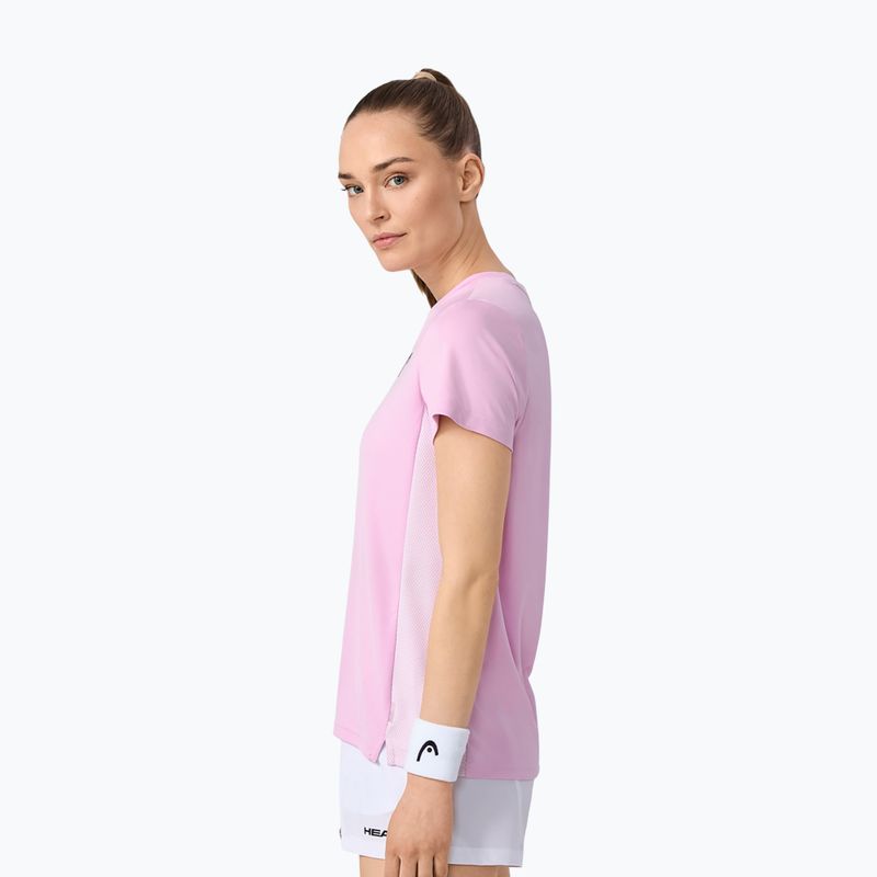 HEAD women's tennis shirt Tie-Break alight lilac 4