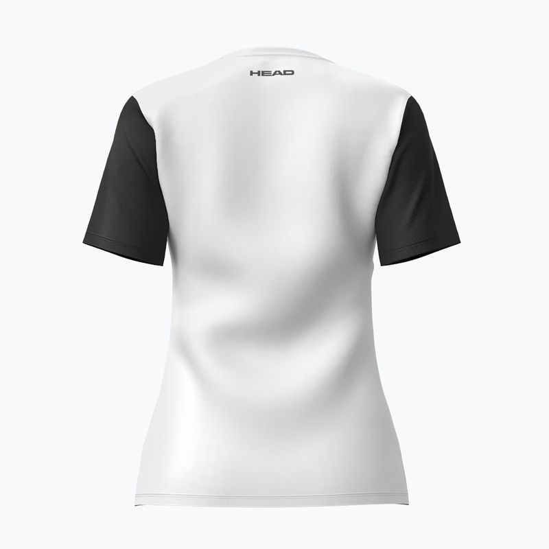 Women's tennis shirt HEAD Club 25 Tech W navy/white 2