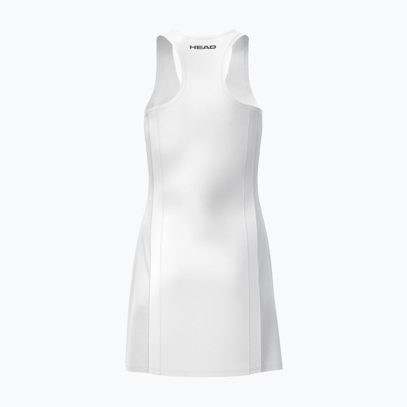 Tennis dress HEAD Club 25 white 2