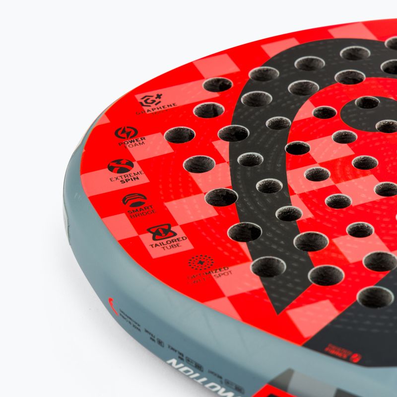 HEAD paddle racquet Graphene 360+ Delta Motion With CB red/black 228110 6