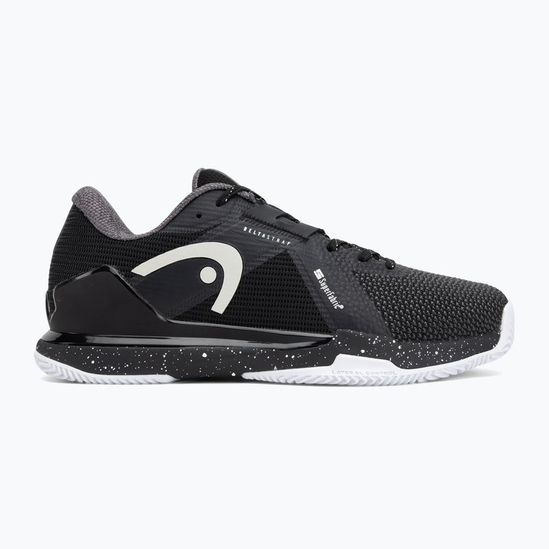 Men's tennis shoes HEAD Sprint Pro 4.0 SF Clay black/white 2