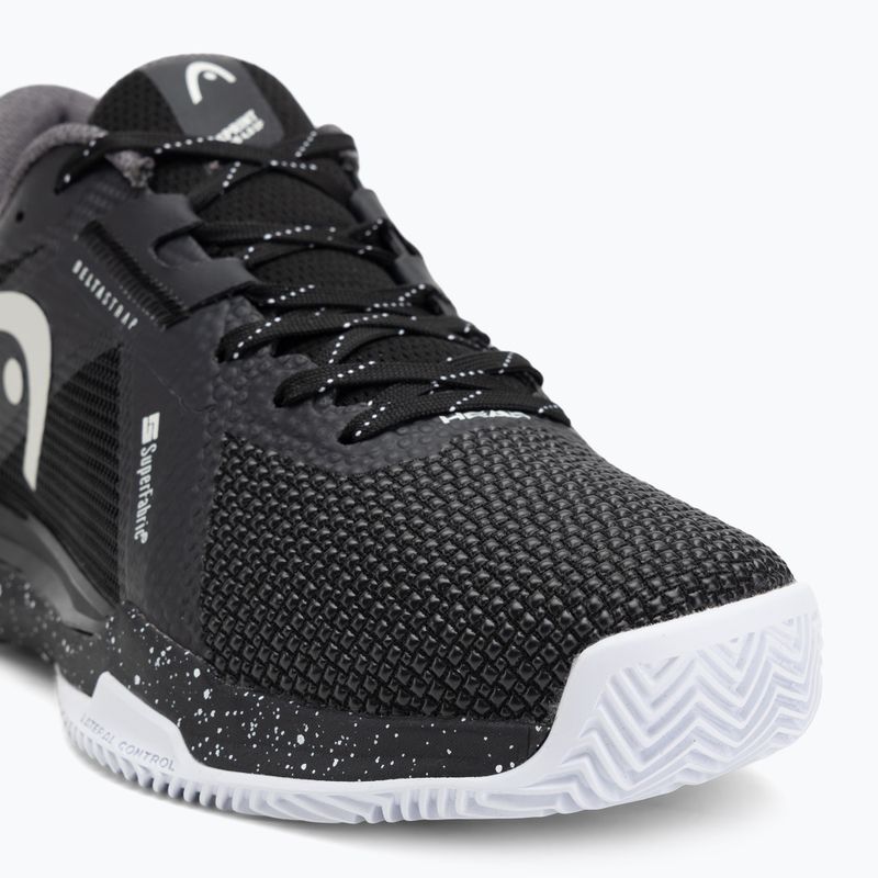 Men's tennis shoes HEAD Sprint Pro 4.0 SF Clay black/white 7