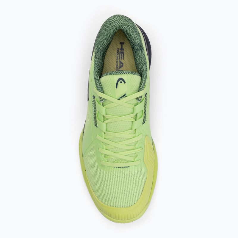 Men's tennis shoes HEAD Sprint Pro 4.0 Clay lime/ navy 5