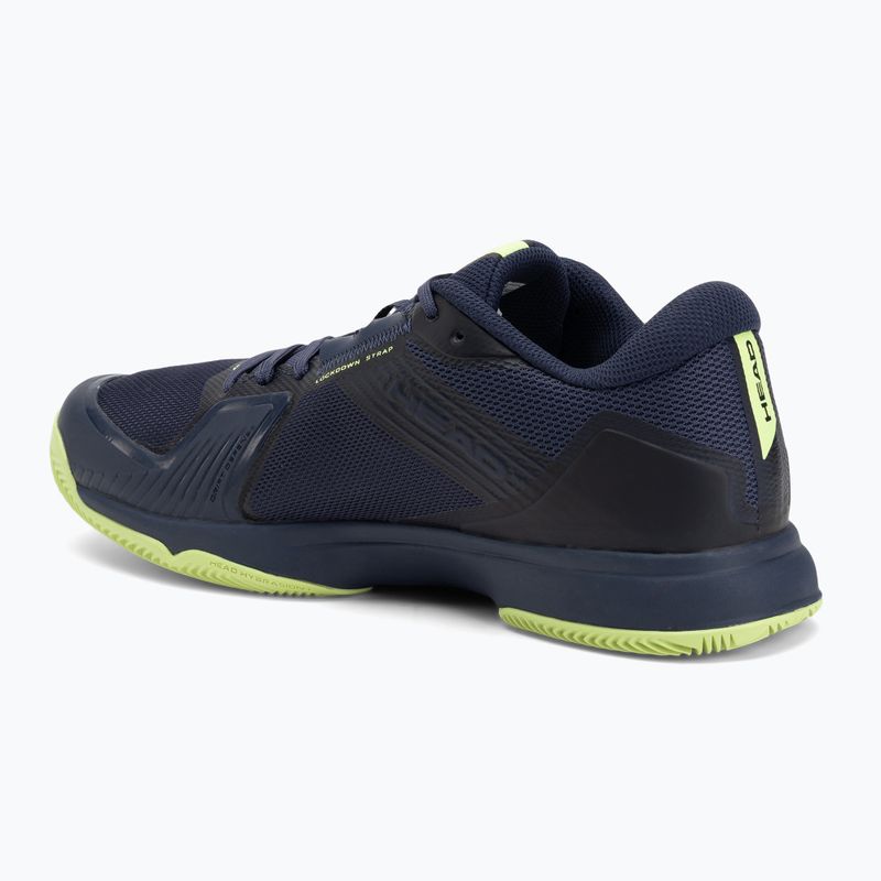 Men's tennis shoes HEAD Sprint Team 4.0 Clay navy/ lime 3