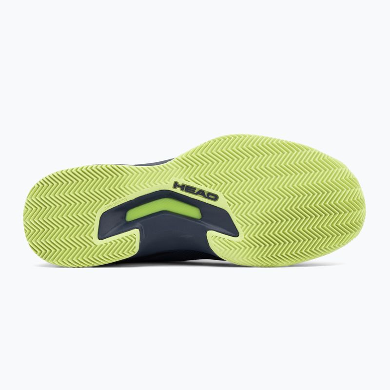Men's tennis shoes HEAD Sprint Team 4.0 Clay navy/ lime 4