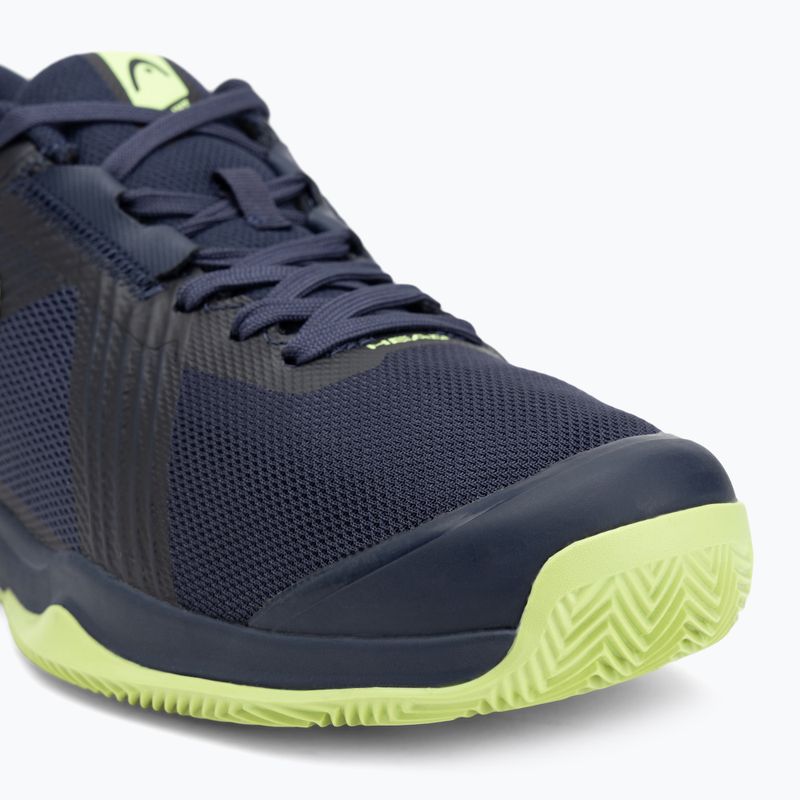 Men's tennis shoes HEAD Sprint Team 4.0 Clay navy/ lime 7