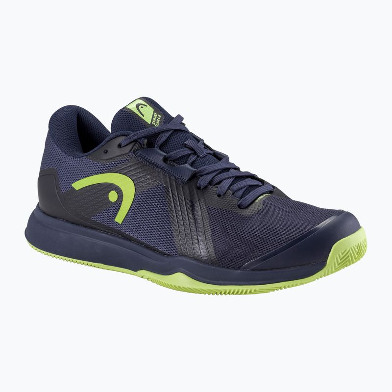 Men's tennis shoes HEAD Sprint Team 4.0 Clay navy/ lime