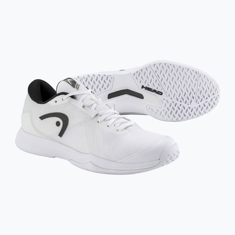 Men's tennis shoes HEAD Sprint Team 4.0 white/ black 5