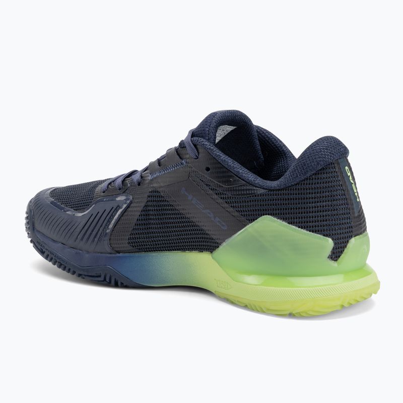Men's padel shoes HEAD Sprint Pro 4.0 navy/ lime 3