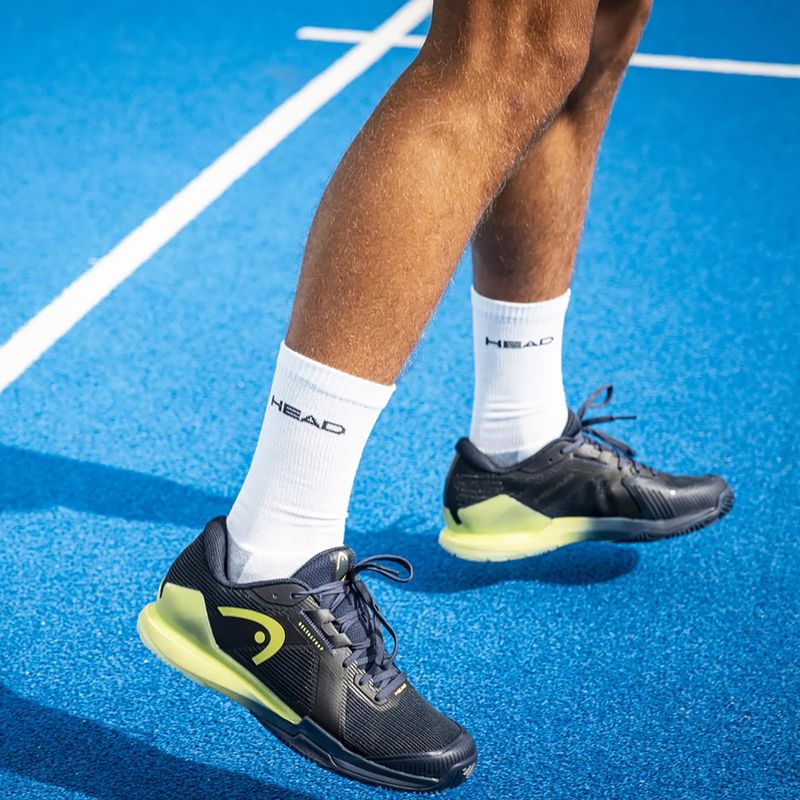 Men's padel shoes HEAD Sprint Pro 4.0 navy/ lime 7