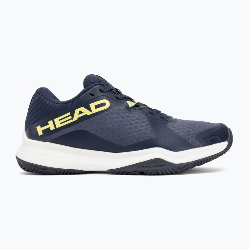 Men's padel shoes HEAD Motion Team navy/ lime 2