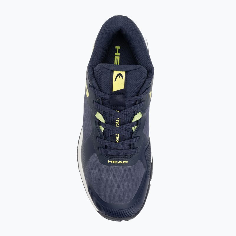 Men's padel shoes HEAD Motion Team navy/ lime 5