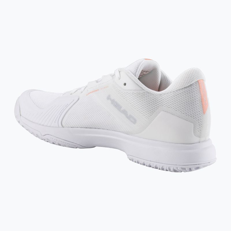 Women's tennis shoes HEAD Sprint Team 4.0 white/ coral 2