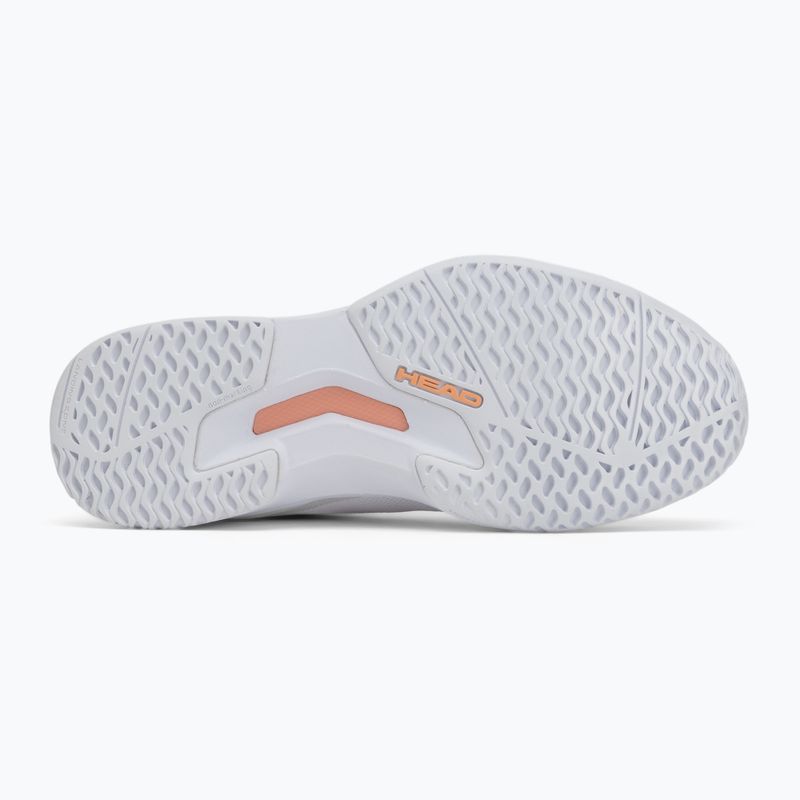Women's tennis shoes HEAD Sprint Team 4.0 white/ coral 4