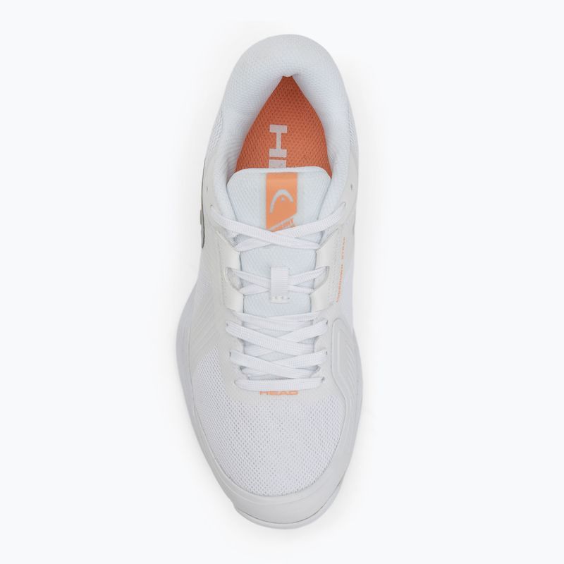 Women's tennis shoes HEAD Sprint Team 4.0 white/ coral 5