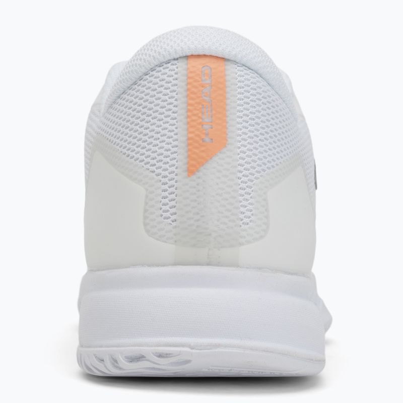 Women's tennis shoes HEAD Sprint Team 4.0 white/ coral 6