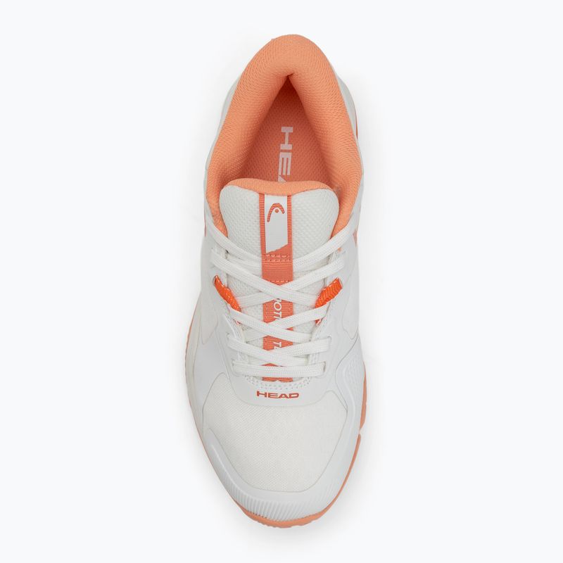 Women's padel shoes HEAD Motion Team white/ coral 5