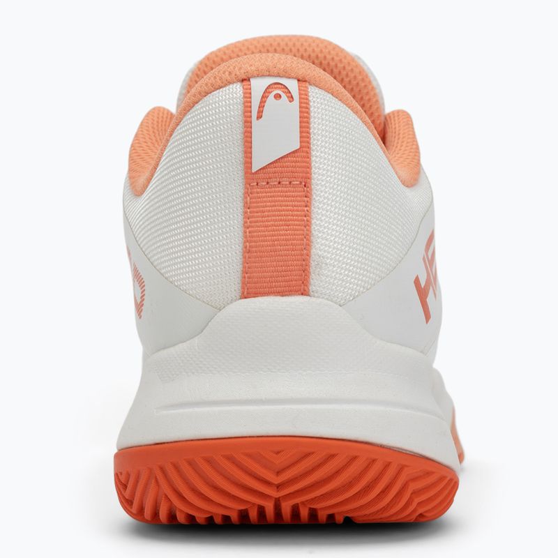 Women's padel shoes HEAD Motion Team white/ coral 6