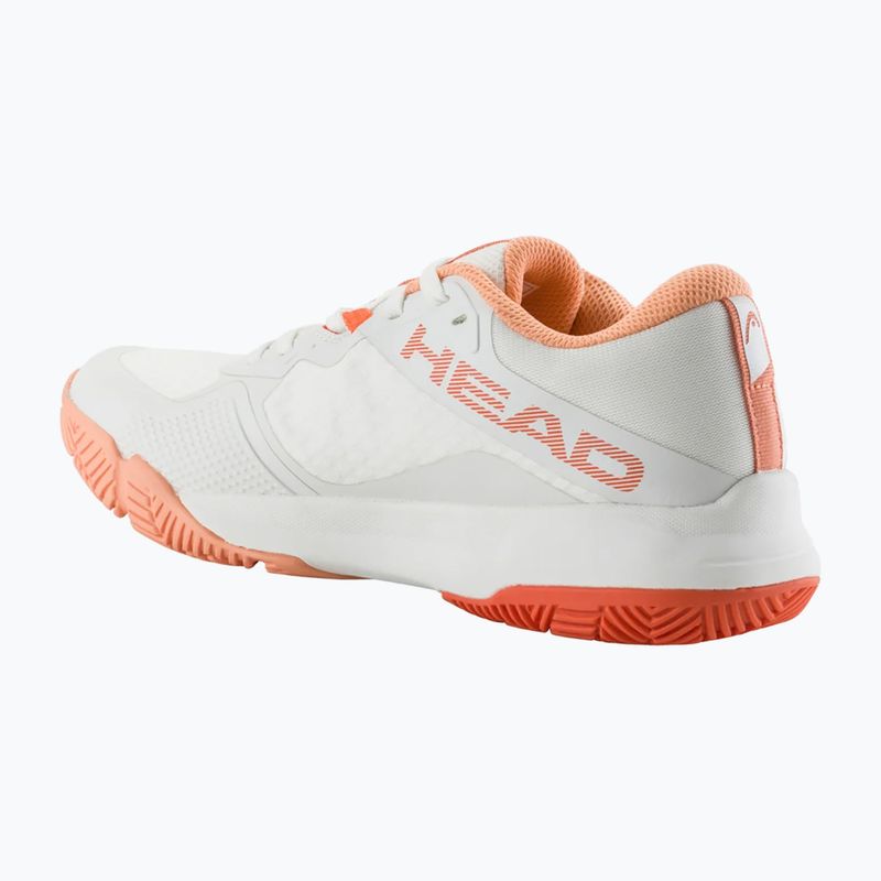 Women's padel shoes HEAD Motion Team white/ coral 2