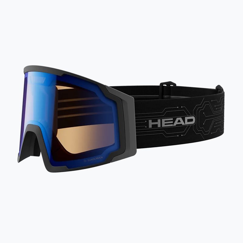 HEAD Neves Sunscreen ski goggles black/blue