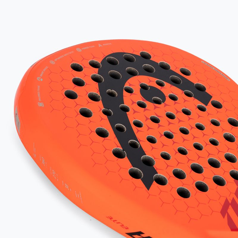 HEAD Delta Elite 2022 paddle racket orange 228122 5