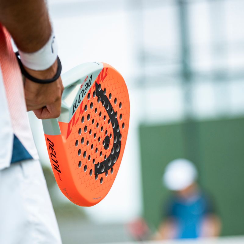 HEAD Delta Elite 2022 paddle racket orange 228122 7