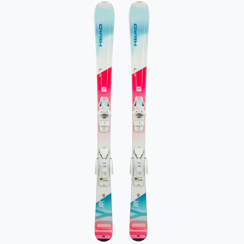 Children's skis HEAD Joy Easy Jrs + Jrs 7.5 white and pink 314341