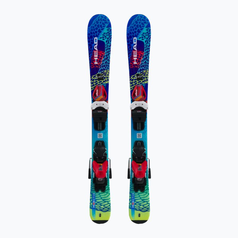 HEAD Children's Downhill Ski Monster Easy Jrs + Jrs 4.5 colour 314382/100887