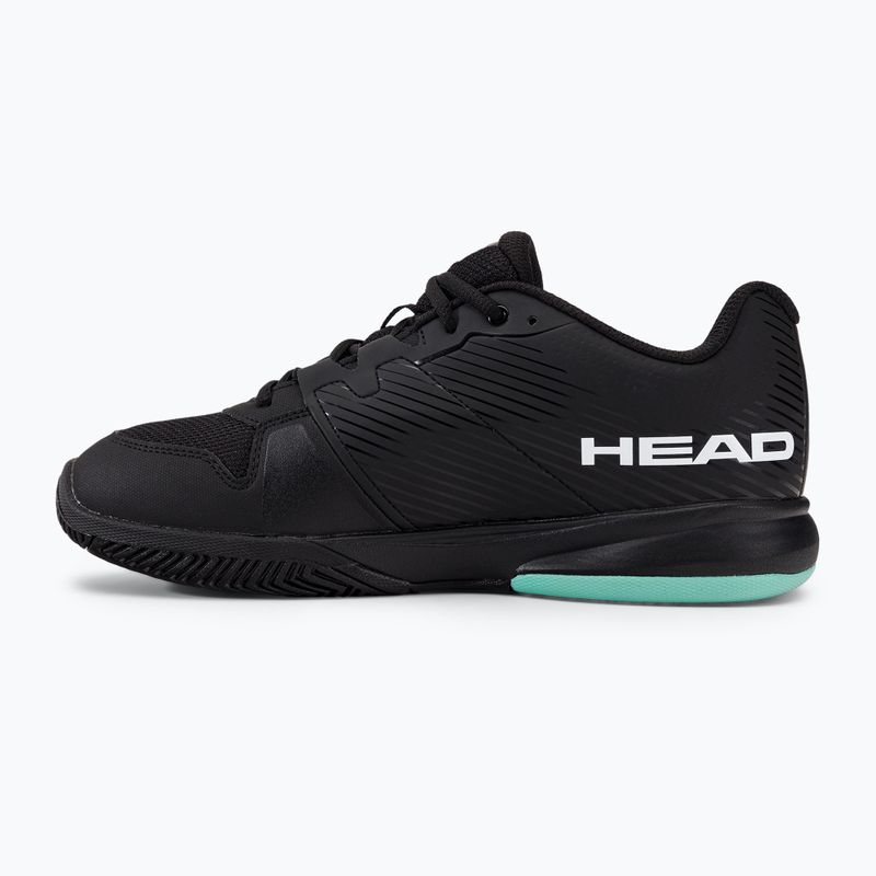 HEAD Revolt Court men's tennis shoes black/teal 7