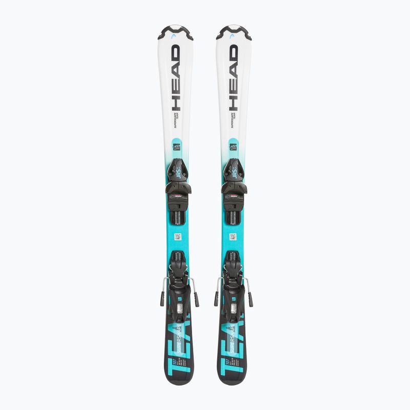 Children's Downhill Skis HEAD Supershape Team Easy JRS + Jrs 4.5 white/blue