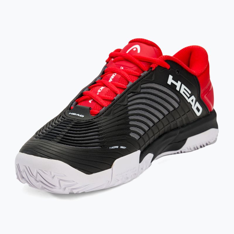 Men's tennis shoes HEAD Revolt Pro 4.5 black/red 7