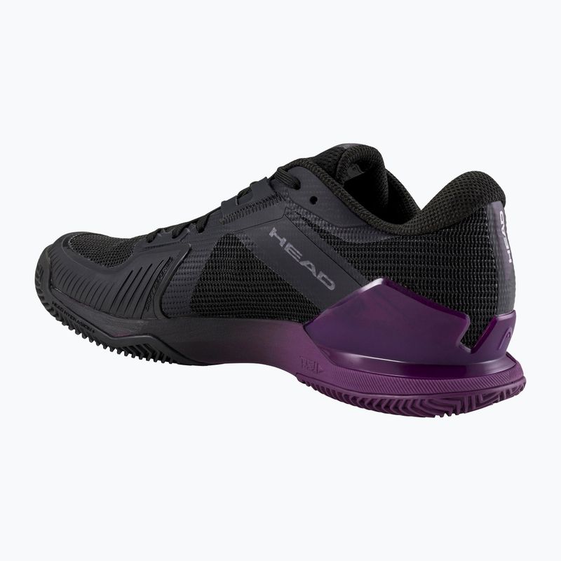 Women's tennis shoes HEAD Sprint Pro 4.0 Clay black/purple 2