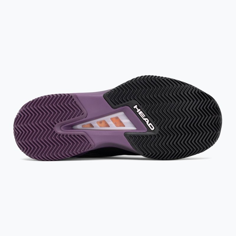 Women's tennis shoes HEAD Sprint Pro 4.0 Clay black/purple 4