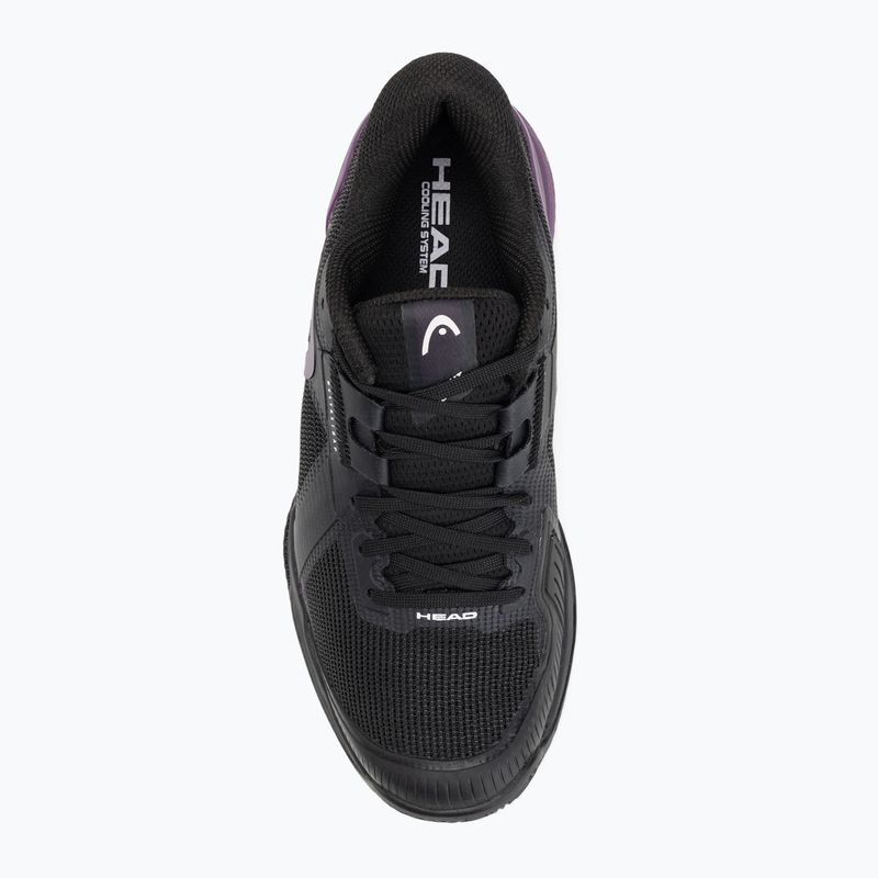 Women's tennis shoes HEAD Sprint Pro 4.0 Clay black/purple 5