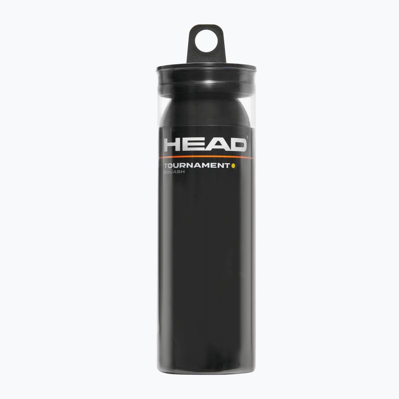 HEAD Tournament squash balls black 287336