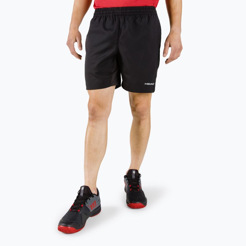 HEAD Club men's tennis shorts black 811379