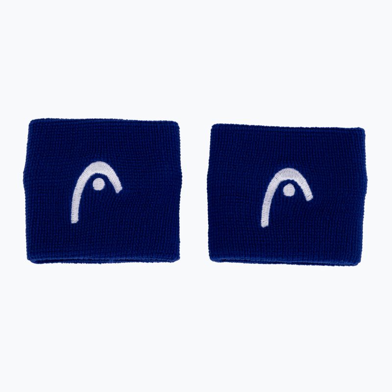 HEAD Wristband 2.5" 2 pcs. blue 285050 2