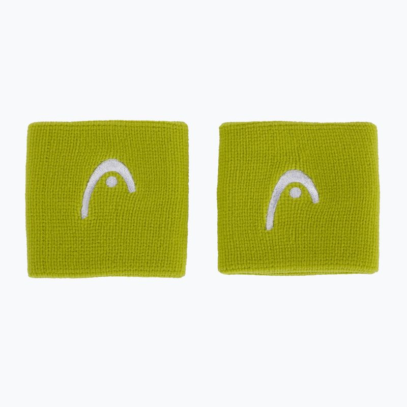 HEAD Wristband 2.5" 2 pcs yellow 285050 2