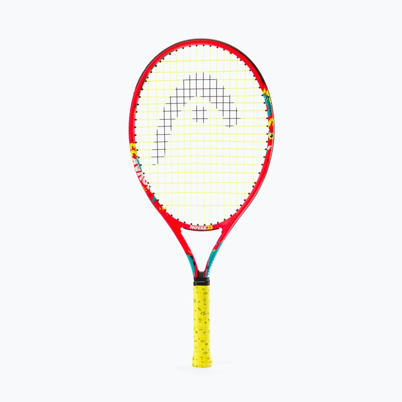 HEAD Novak 23 children's tennis racket red/yellow 233510