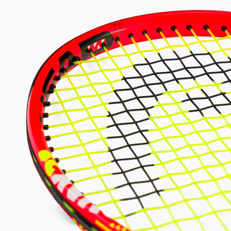 HEAD Novak 21 children's tennis racket red/yellow 233520 6