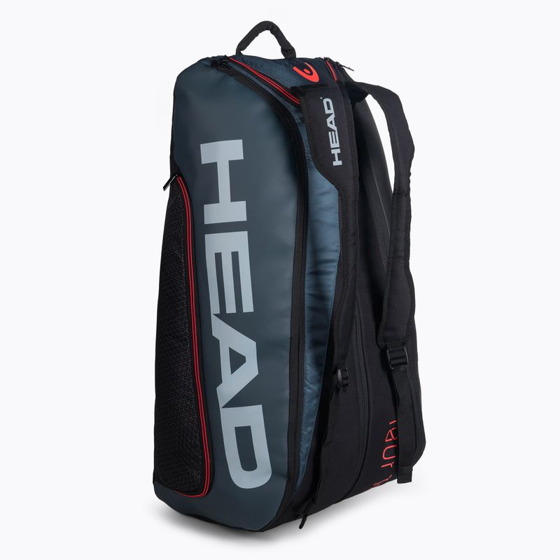 HEAD Tour Team 12R Monstercombi tennis bag 61 l black/grey 283130