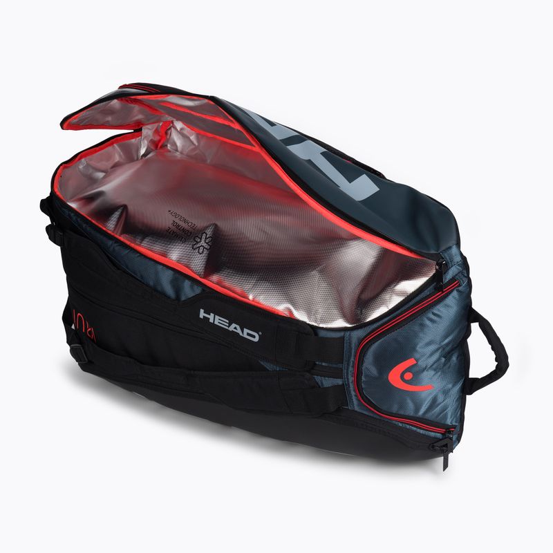 HEAD Tour Team 12R Monstercombi tennis bag 61 l black/grey 283130 5