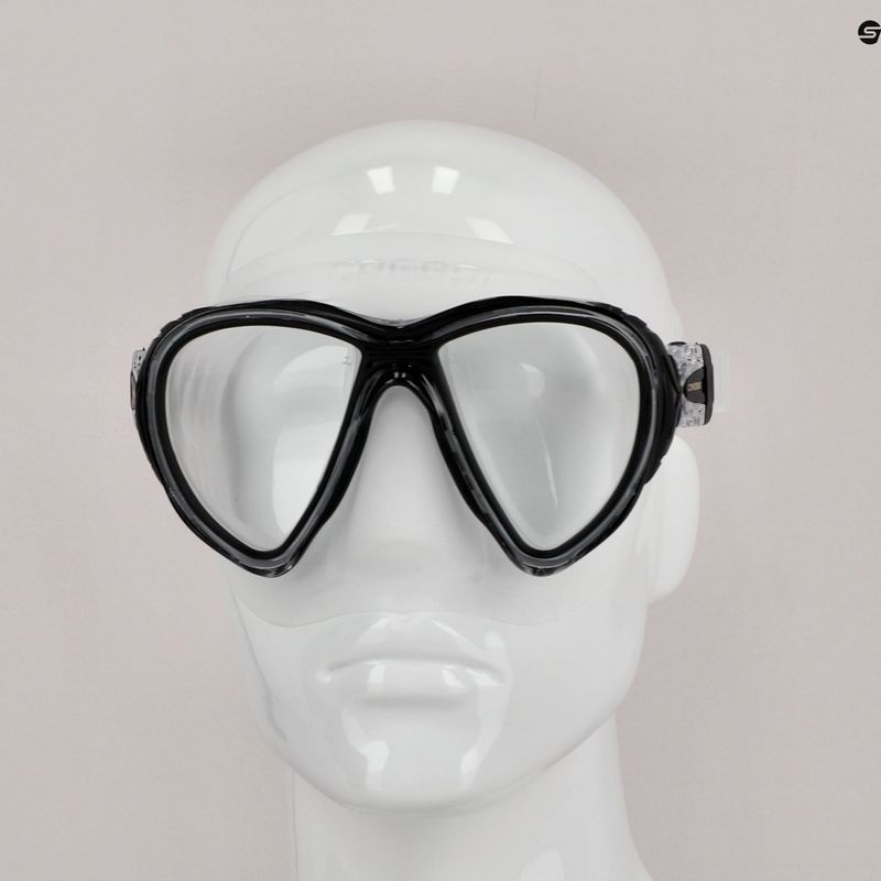 Cressi Quantum diving mask black/clear DS510050 7