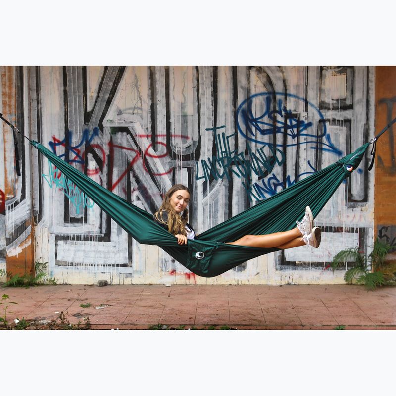 Ticket To The Moon Compact hiking hammock green TMC05 4