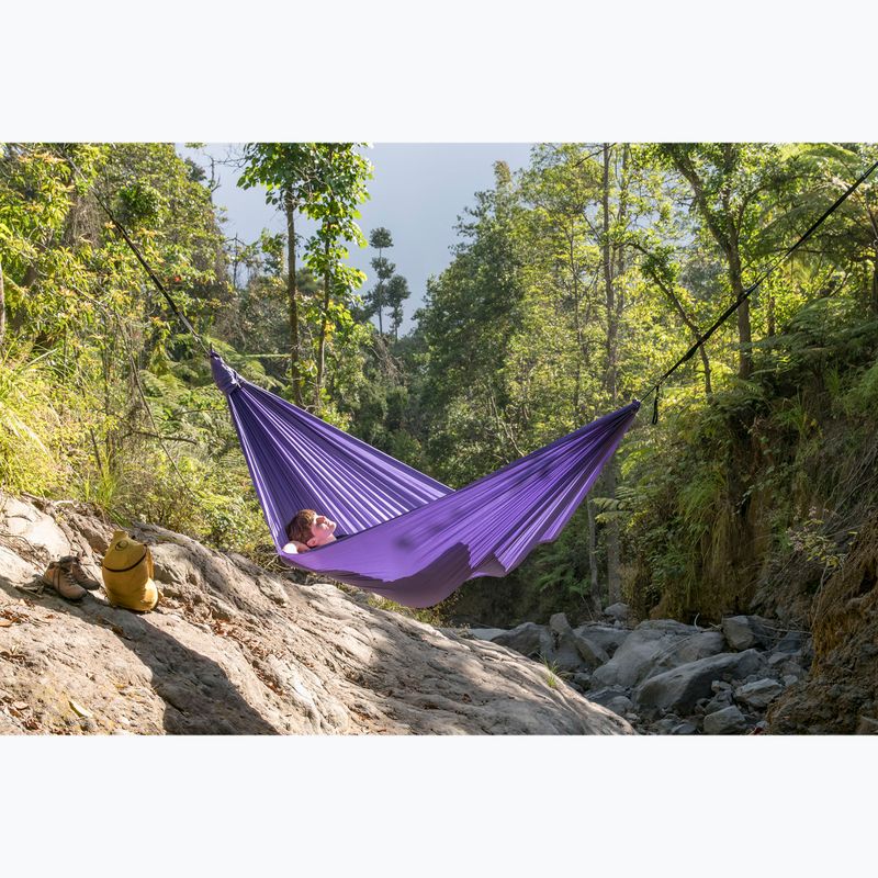 Ticket To The Moon Compact hiking hammock purple TMC30 5