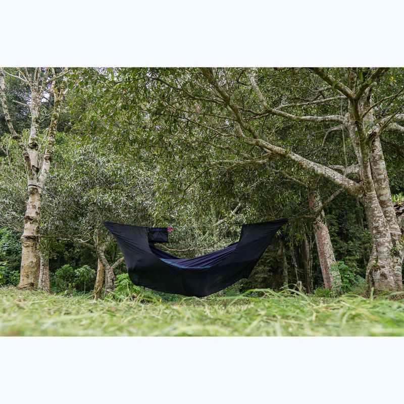 Ticket To The Moon Convertible BugNet 360° hammock mosquito net black TMNET07 8