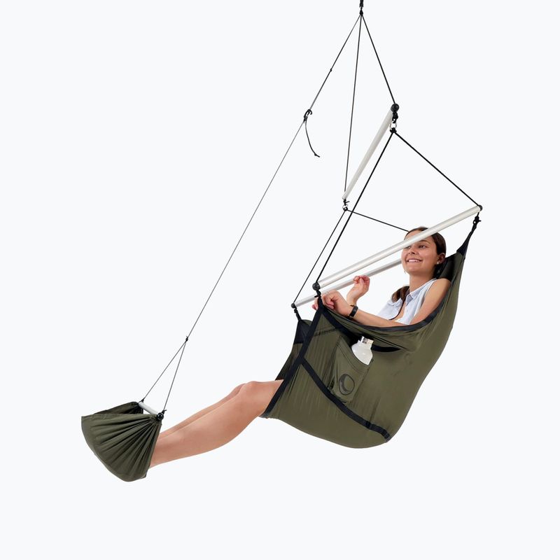 Ticket To The Moon hiking hammock Moon Chair green TMMC24 4