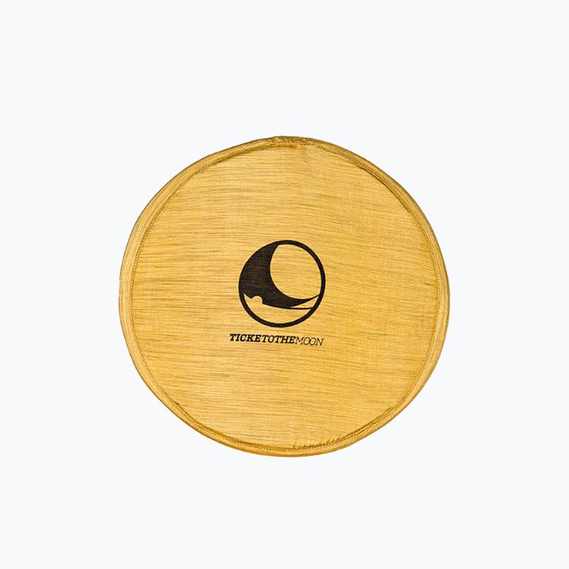 Ticket To The Moon Pocket folding frisbee yellow TMFRIS23 3
