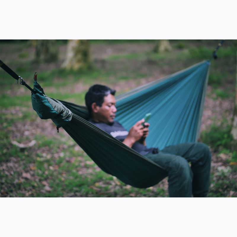 Ticket To The Moon Original green TMO0524 two-person hiking hammock 8