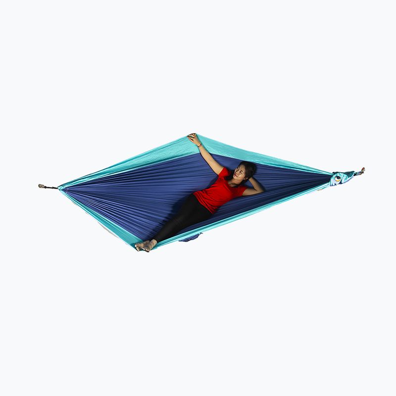 Ticket To The Moon Original navy blue two-person hiking hammock TMO3914 2